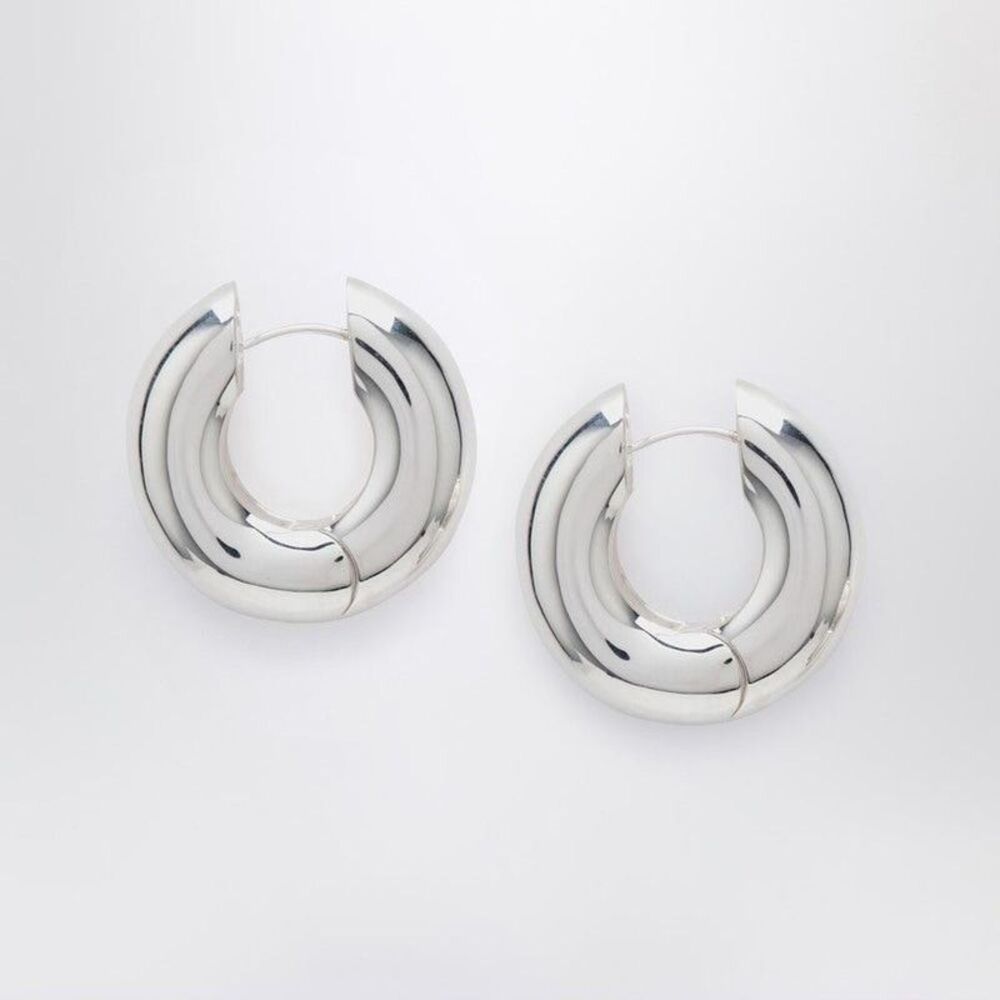 ELIOU Modern Sculptural Hoop Earrings Women METAL